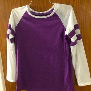 Purple Long Sleeve Shirt